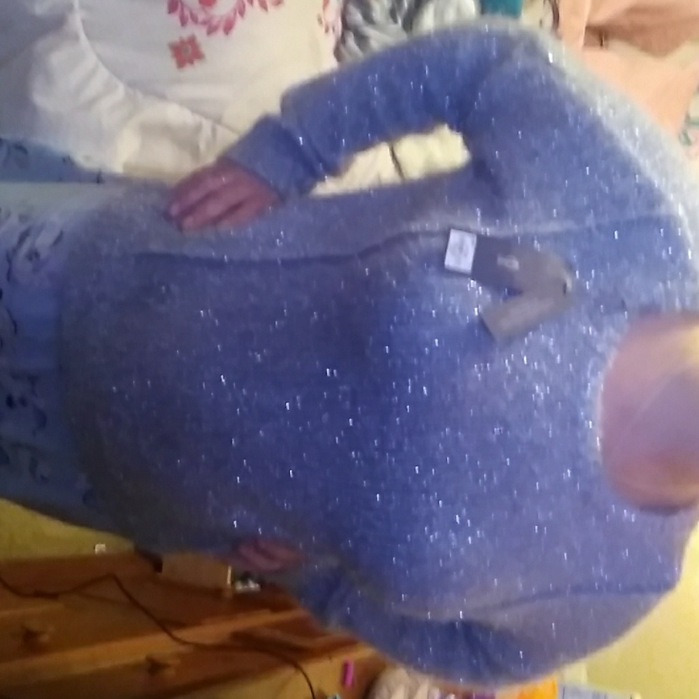 Jennifer lopez gilded glamour  sweater.